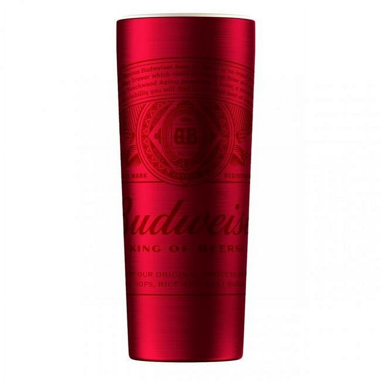 Budweiser 16 Oz Aluminum Red Cups 2-Pack