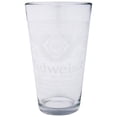 thumbnail image 1 of Budweiser 851536 Budweiser Frosted Label Logo Pint Glass, 1 of 1