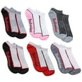 thumbnail image 1 of Budweiser 874874 Budweiser Logo Womens Cushioned No-Show Socks Multipack - 6 Pair, 1 of 2