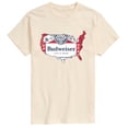 thumbnail image 1 of Budweiser - America Logo Fill Short Sleeve Graphic T-Shirt, 1 of 5