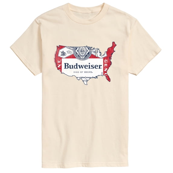 Budweiser - America Logo Fill Short Sleeve Graphic T-Shirt