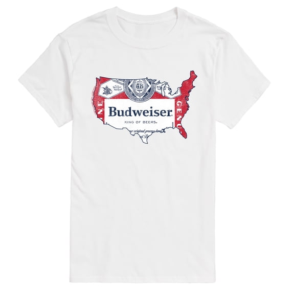 Budweiser - America Logo Fill Short Sleeve Graphic T-Shirt