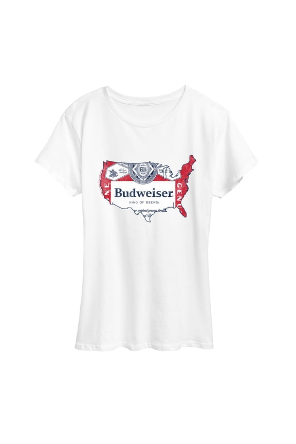 - America Logo Fill - Women's Short Sleeve Graphic T-Shirt