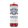 thumbnail image 1 of Budweiser American Lager Beer 25 fl oz 1 Aluminum Can 5% ABV, 1 of 8