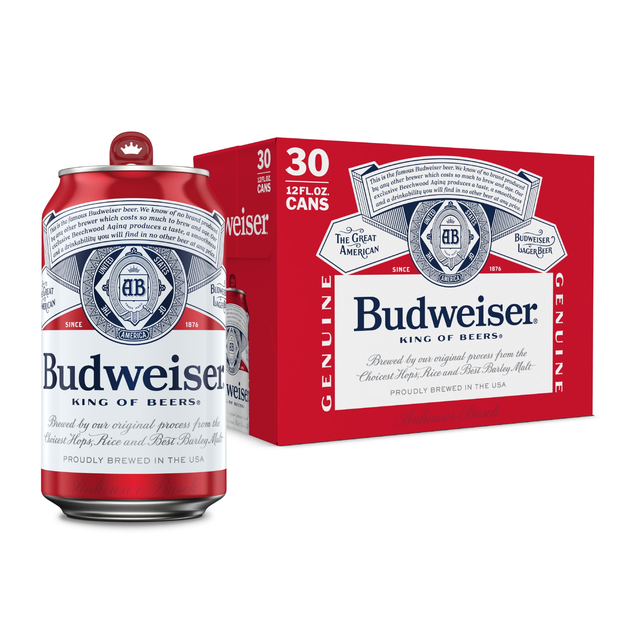 Bud Light 30缶 ✖︎２ケース Bud Light Light Lager Beer 30 Pack 12 fl oz Aluminum Cans