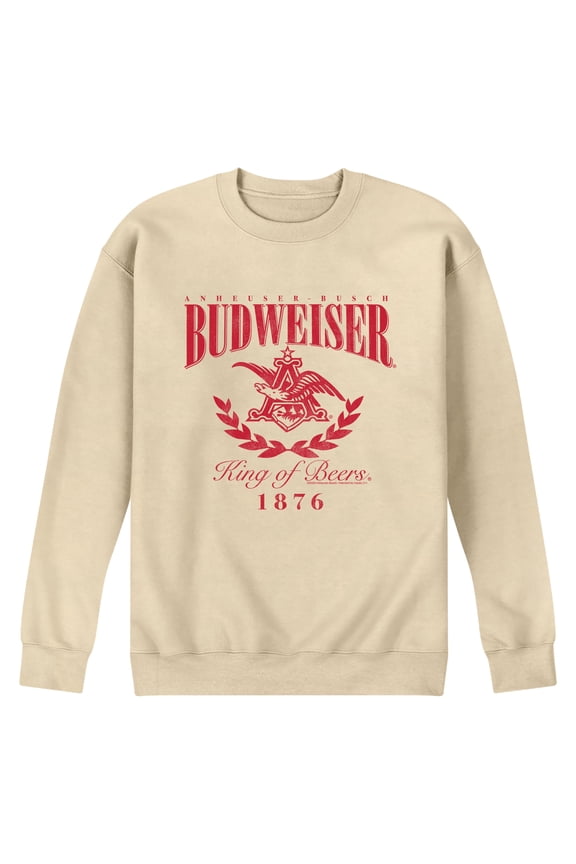 - Anheuser Eagle Crest - Men's Crew Fleece Sweatshirt