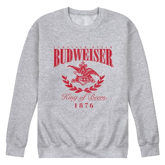 Budweiser - Anheuser Eagle Crest Graphic Fleece Sweatshirt