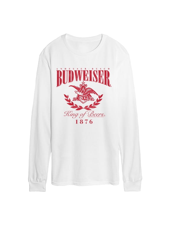 - Anheuser Eagle Crest Men's Long Sleeve Graphic T-Shirt