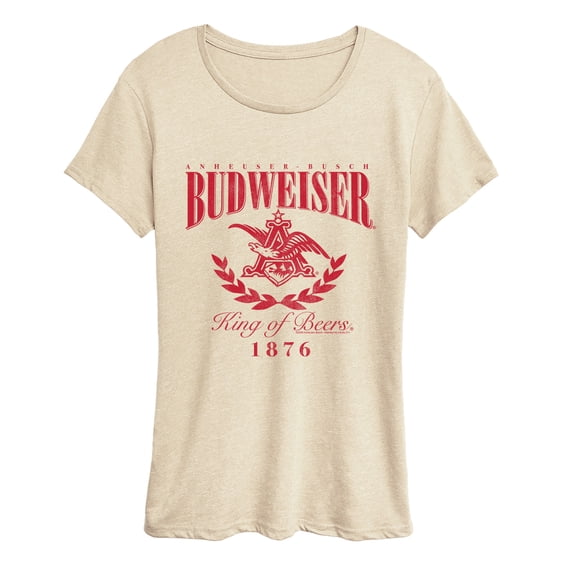 Budweiser - Anheuser Eagle Crest - Women's Short Sleeve Graphic T-Shirt