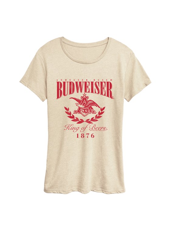 - Anheuser Eagle Crest Women's Short Sleeve Graphic T-Shirt