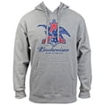 thumbnail image 1 of Budweiser Anheuser Eagle Logo Hoodie-Large, 1 of 2