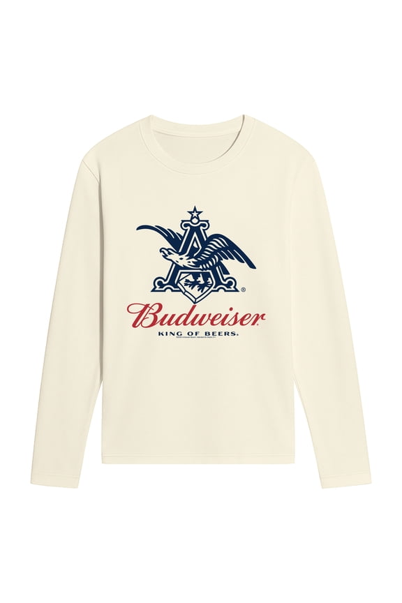 - Anheuser Eagle - Men's Long Sleeve Graphic T-Shirt