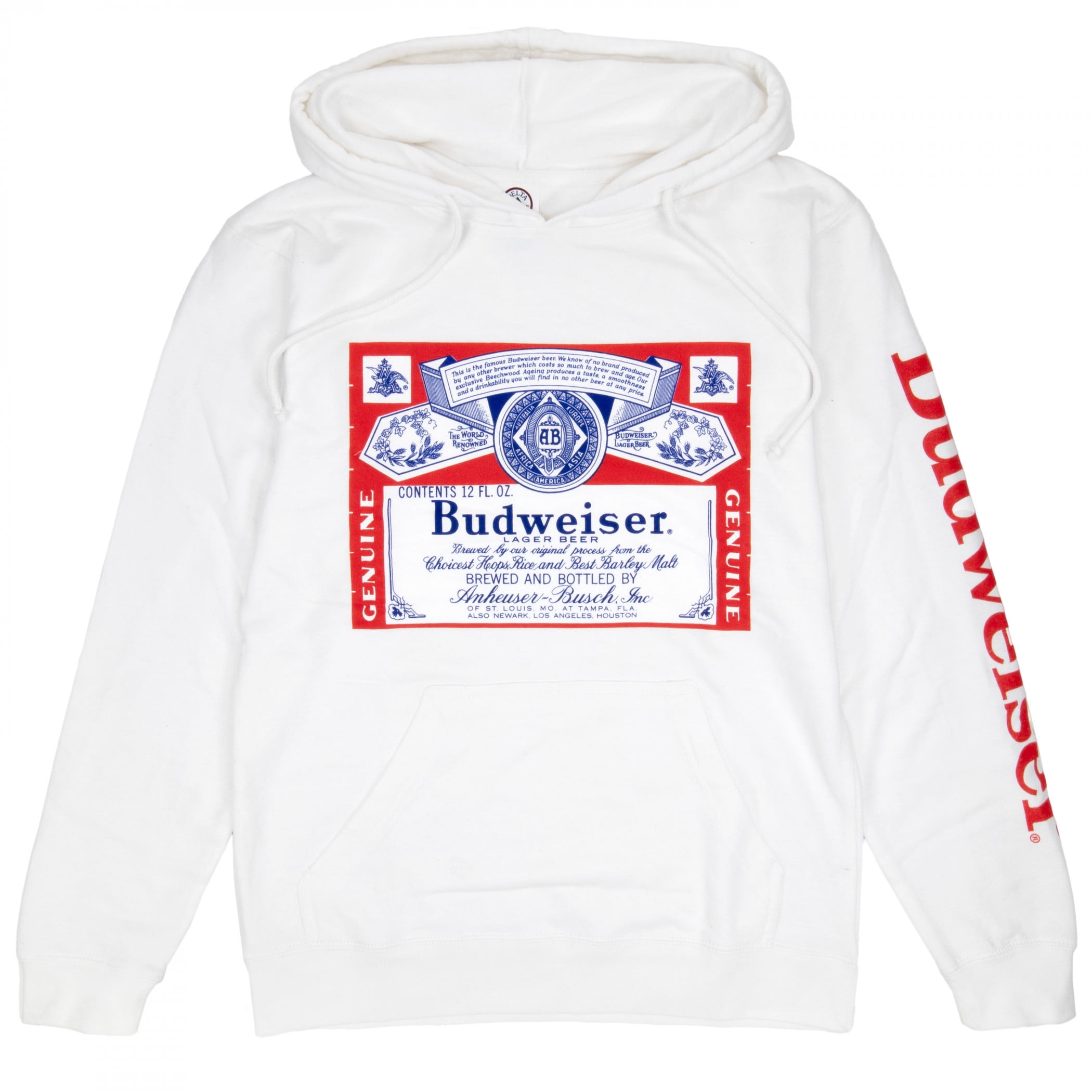 Budweiser Shop Men's Hoodie - Walmart.com