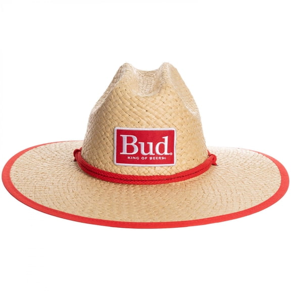 Budweiser Big Red BUD Patch Lifeguard Hat