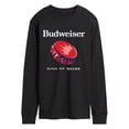 thumbnail image 1 of Budweiser - Bottle Cap Long Sleeve Graphic T-Shirt, 1 of 4