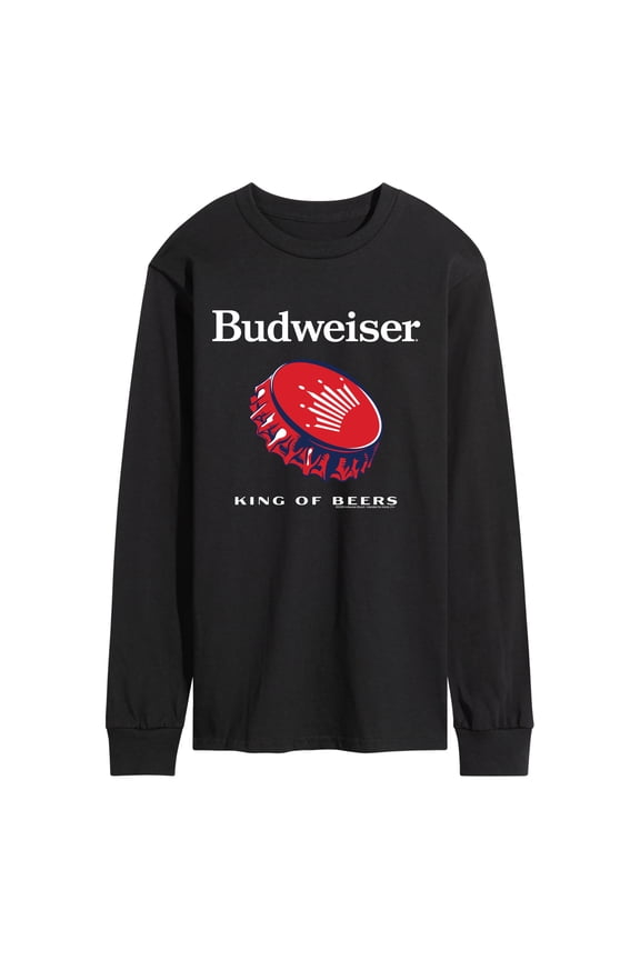 - Bottle Cap - Men's Long Sleeve Graphic T-Shirt