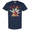 thumbnail image 1 of Budweiser Bowling Strike Navy Colorway T-Shirt-XLarge, 1 of 1