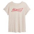 thumbnail image 1 of Budweiser - Bowtie Logo - Women's Oversized T-Shirt, 1 of 4