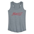 thumbnail image 1 of Budweiser - Bowtie Logo - Women's Racerback Tank, 1 of 4