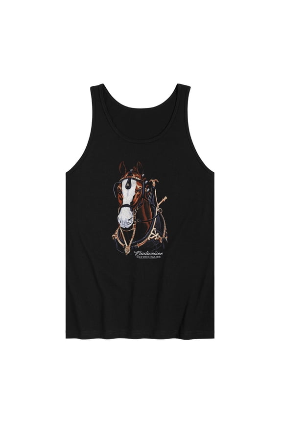 - Bud Clydesdale Portrait - Men's Sleeveless Graphic Tank
