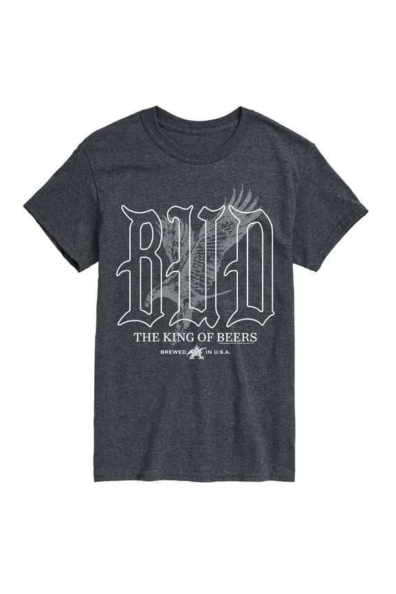 - Bud Eagle - Men's Short Sleeve Graphic T-Shirt