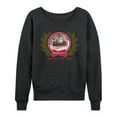 thumbnail image 1 of Budweiser - Bud Holiday Clydesdales - Women's French Terry Long Sleeve Shirt, 1 of 4