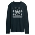 thumbnail image 1 of Budweiser - Bud Sweater - Men's Long Sleeve Graphic T-Shirt, 1 of 4