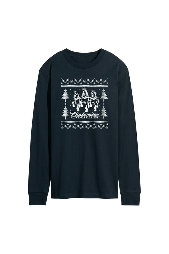 - Bud Sweater - Men's Long Sleeve Graphic T-Shirt