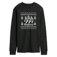thumbnail image 1 of Budweiser - Bud Sweater - Men's Long Sleeve Graphic T-Shirt, 1 of 4