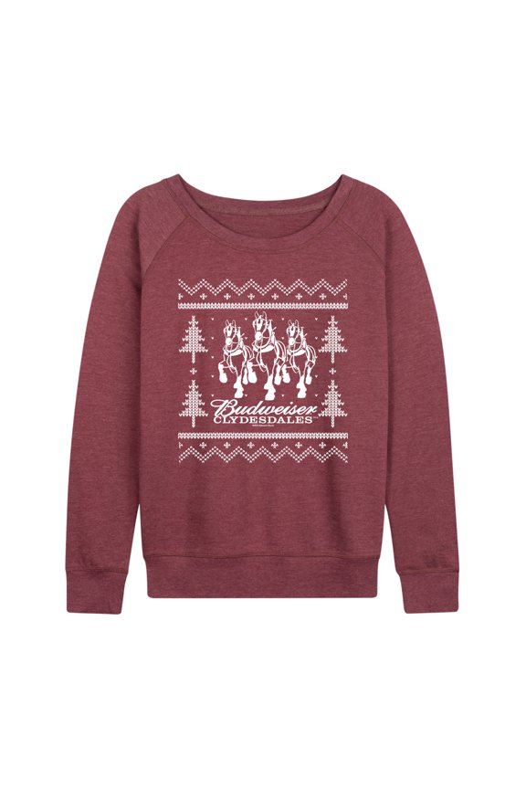 - Bud Sweater - Women's French Terry Long Sleeve Shirt
