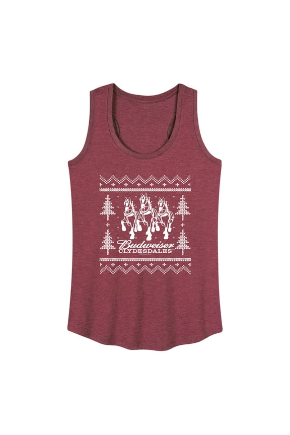 - Bud Sweater - Women's Racerback Tank