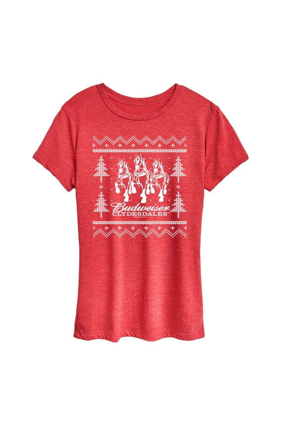 - Bud Sweater - Women's Short Sleeve Graphic T-Shirt