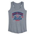 thumbnail image 1 of Budweiser - Budweiser Baseball - Women's Racerback Graphic Tank, 1 of 4
