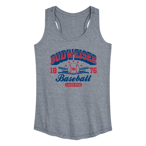 Budweiser - Budweiser Baseball - Women's Racerback Graphic Tank