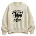 thumbnail image 1 of Budweiser - Budweiser Clydesdales - Ladies Oversized Fleece Crew Sweatshirt, 1 of 3