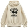 thumbnail image 1 of Budweiser - Budweiser Clydesdales - Ladies Oversized Fleece Hoodie Sweatshirt, 1 of 3