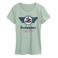 thumbnail image 1 of Budweiser - Budweiser Eagle - Women's Short Sleeve Graphic T-Shirt, 1 of 3
