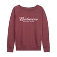 thumbnail image 1 of Budweiser - Budweiser King - Women's French Terry Long Sleeve Pullover, 1 of 4
