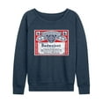 thumbnail image 1 of Budweiser - Budweiser Label - Women's French Terry Long Sleeve Pullover, 1 of 4