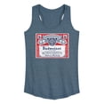 thumbnail image 1 of Budweiser - Budweiser Label - Women's Racerback Tank, 1 of 3