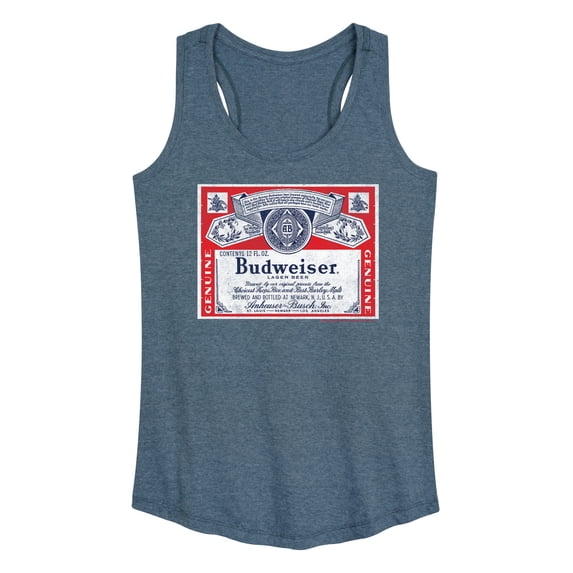 Budweiser - Budweiser Label - Women's Racerback Tank