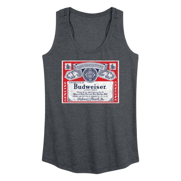 Budweiser - Budweiser Label - Women's Racerback Tank