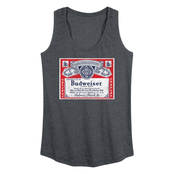 Budweiser - Budweiser Label - Women's Racerback Tank
