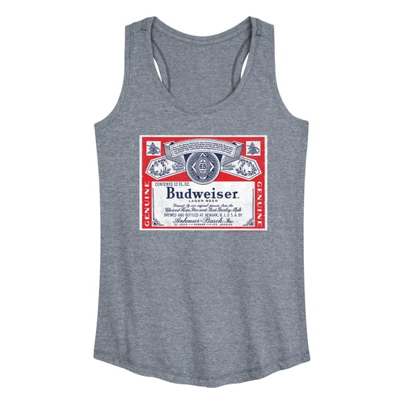Budweiser - Budweiser Label - Women's Racerback Tank