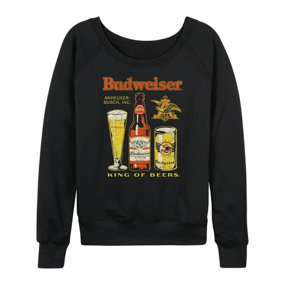 Budweiser - Classic Lineup - Women's French Terry Long Sleeve Shirt