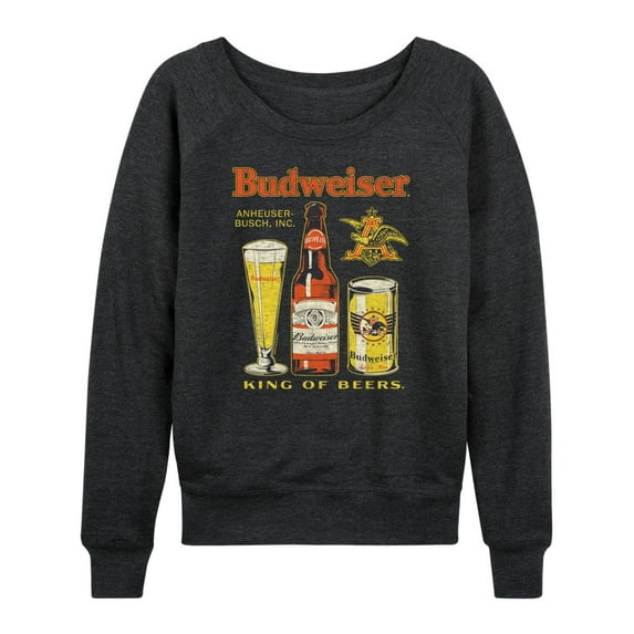 Budweiser - Classic Lineup - Women's French Terry Long Sleeve Shirt