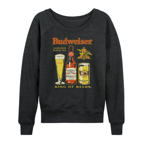Budweiser - Classic Lineup - Women's French Terry Long Sleeve Shirt