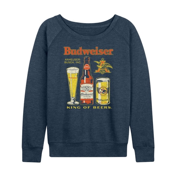Budweiser - Classic Lineup - Women's French Terry Long Sleeve Shirt
