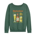 thumbnail image 1 of Budweiser - Classic Lineup - Women's French Terry Long Sleeve Shirt, 1 of 5