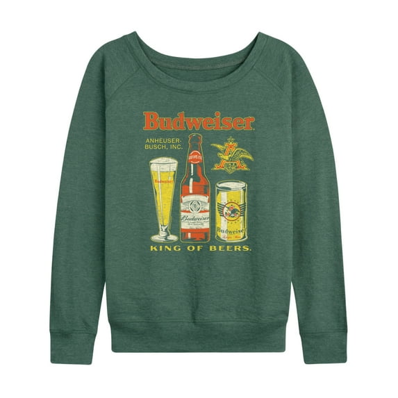 Budweiser - Classic Lineup - Women's French Terry Long Sleeve Shirt